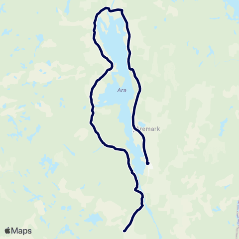 Østfold kollektivtrafikk Aremark-Strømsfoss-Halden map