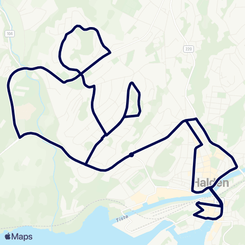 Østfold kollektivtrafikk Remmen-Sykehuset map
