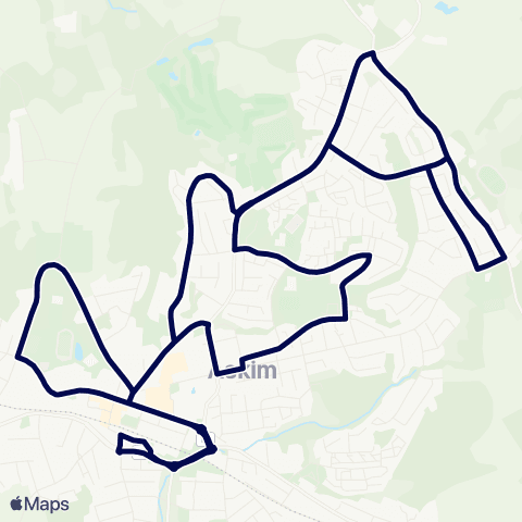 Østfold kollektivtrafikk Askim sentrum nord map