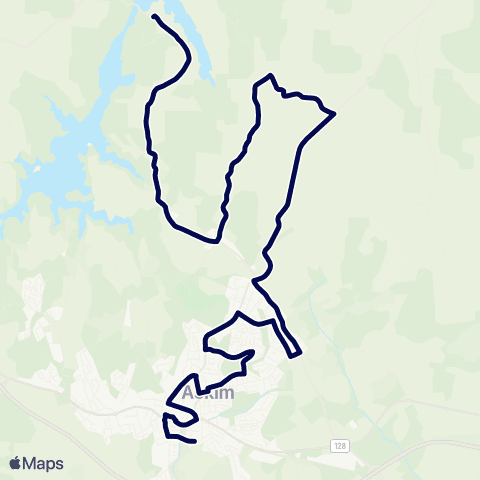 Østfold kollektivtrafikk Askim-Solbergfoss map