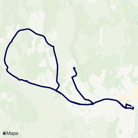 Østfold kollektivtrafikk Askim-Ihlen map