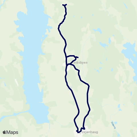 Østfold kollektivtrafikk Skjønhaug-Båstad map