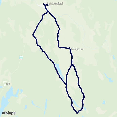 Østfold kollektivtrafikk Skoleruter Rakkestad map