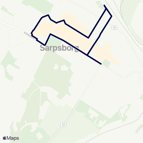 Østfold kollektivtrafikk Fylkeshuset map