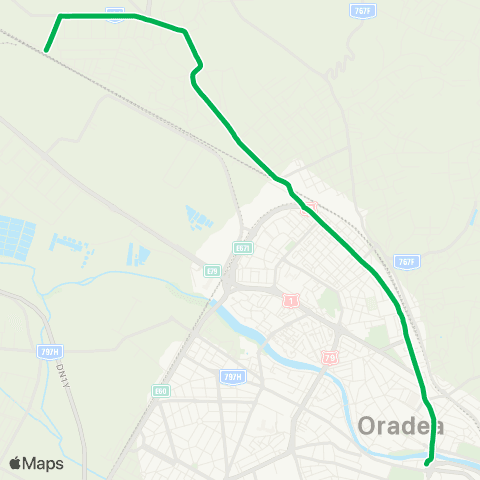 OTL Piata Emanuil Gojdu - Gara Episcopia map