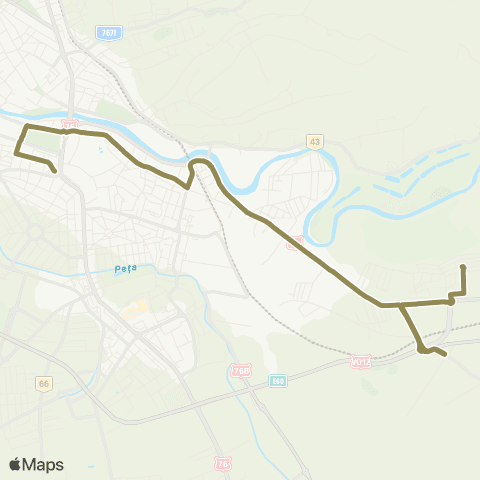 OTL Piata Cetatii [s] - Cartierul Tineretului map