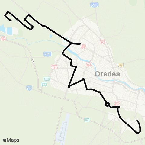 OTL Piata Nucetului - Eurobusiness Parc 11 map