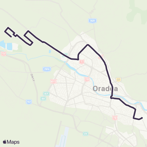 OTL Gara de Est - Eurobusiness Parc 11 map