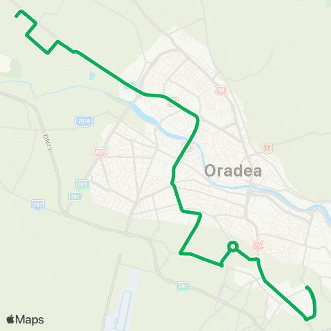 OTL Str. Bumbacului - Eurobusiness Parc 3 map