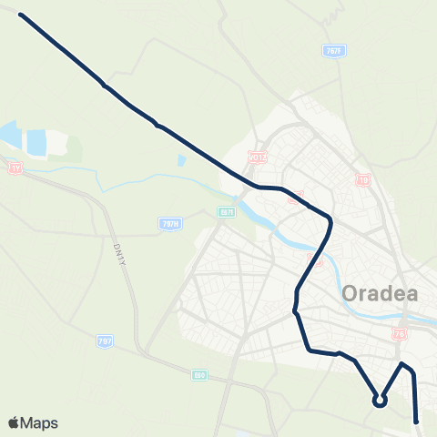 OTL Dimitrie Cantemir - Calea Borsului nr.40 map