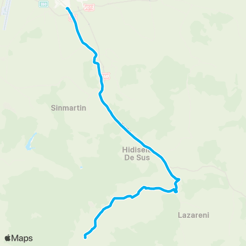 OTL Autogara Nufarul - Sumugiu Centru map