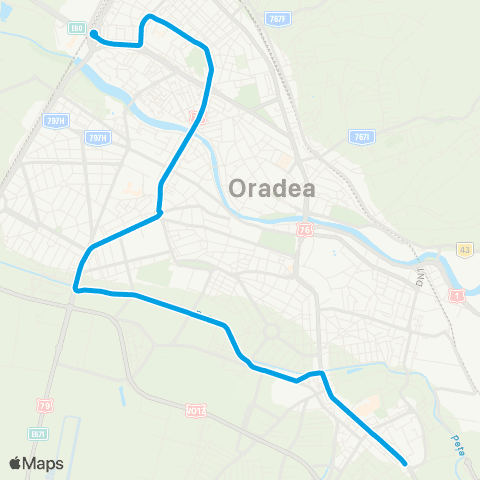 OTL Pod CFR - Nufarul map