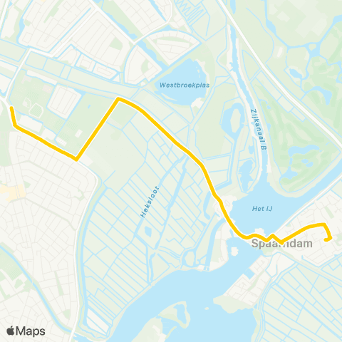 Connexxion Delftplein / Spaarne Gasthuis - Spaarndam map