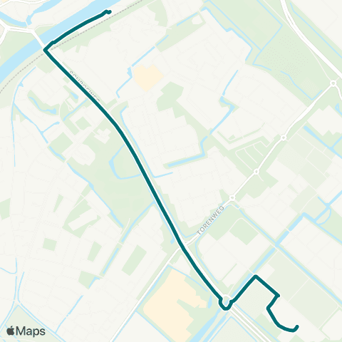 Connexxion Middelburg Station - Middelburg Podium / Scalda map
