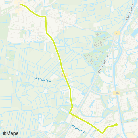 Connexxion Bergen Plein - Alkmaar Station map