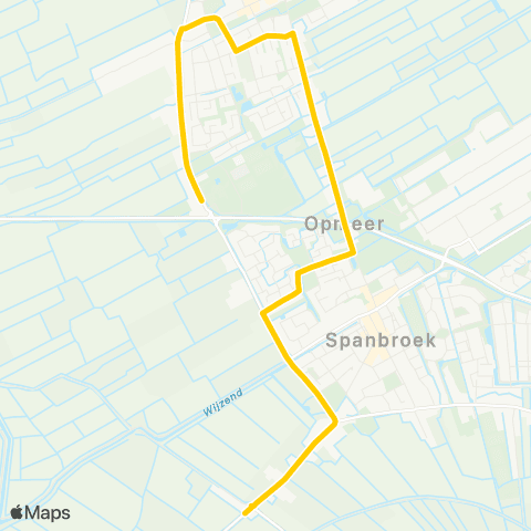 Connexxion Hoogwoud - Obdam Station map