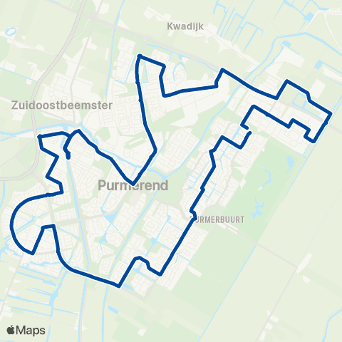 MeerPlus Ringlijn Purmerend map