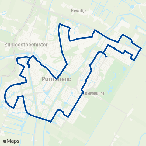 MeerPlus Ringlijn Purmerend map