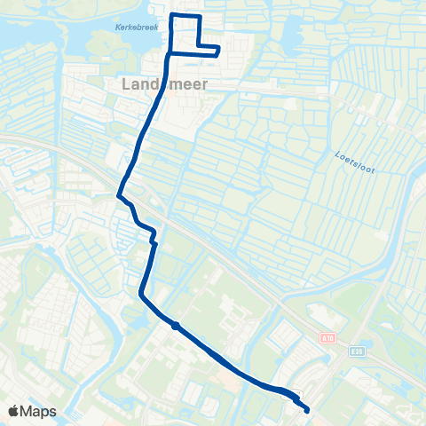 MeerPlus Amsterdam Noord - Landsmeer map
