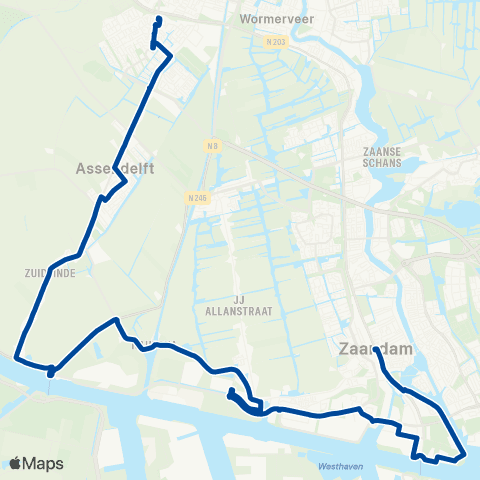 MeerPlus Assendelft - Zaandam map
