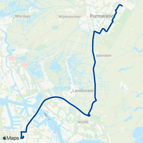 MeerPlus Amsterdam Sloterdijk - Purmerend map