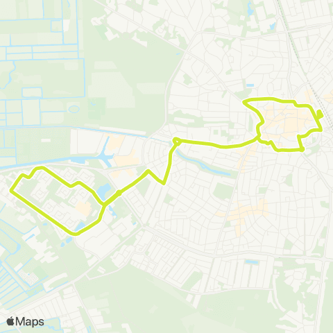 Transdev Hilversum Station - Hilversum Kerkelanden map