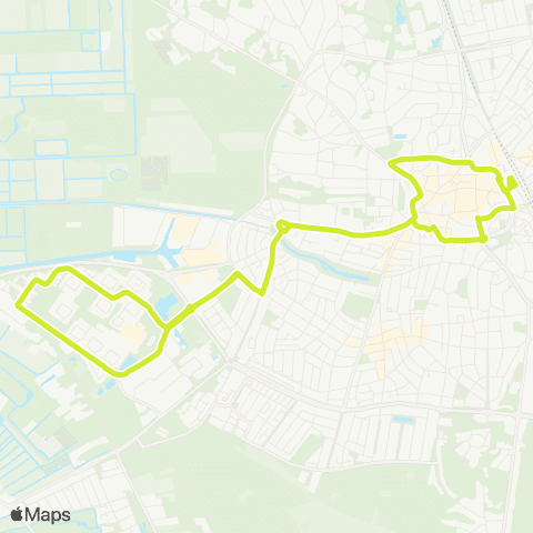 Transdev Hilversum Station - Hilversum Kerkelanden map