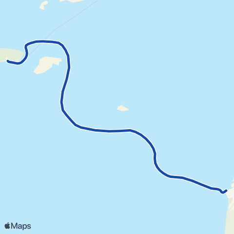 Rederij Doeksen Sneldienst Harlingen - Vlieland map