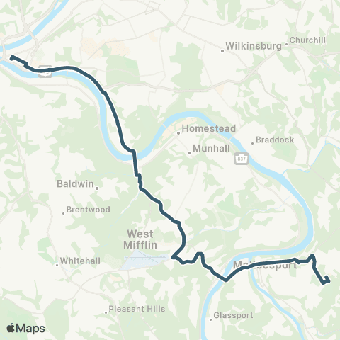 PRT Lincoln Place map
