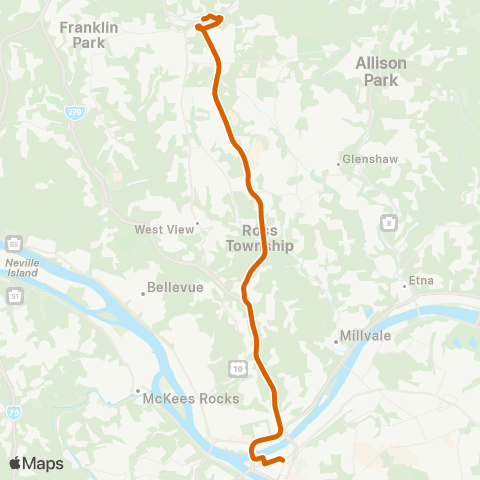 PRT McKnight Flyer map