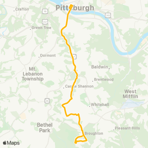 PRT Baldwin Manor Flyer map