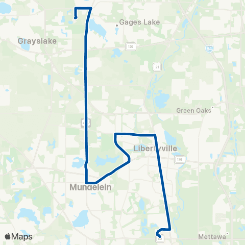 Pace Clc - Hawthorn Mall map