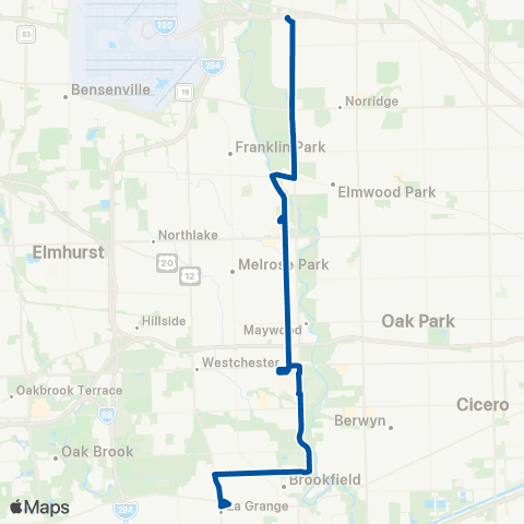 Pace Cumberland - 5th Avenue map