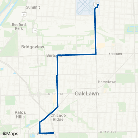 Pace Narragansett - Ridgeland map