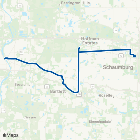 Pace Elgin - Woodfield map
