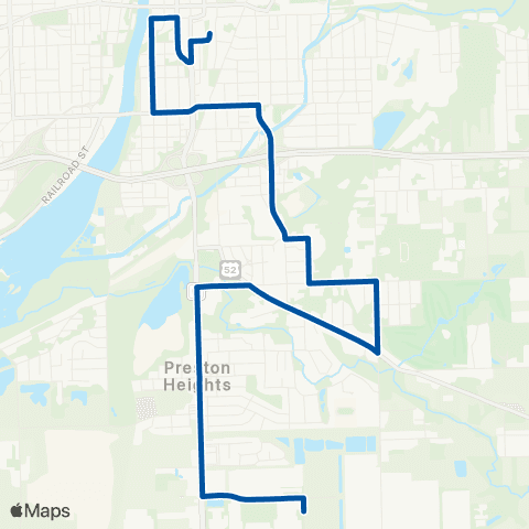 Pace South Joliet map