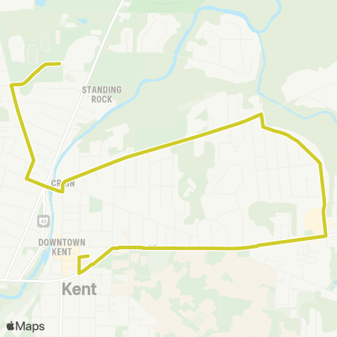 PARTA Suburban North map