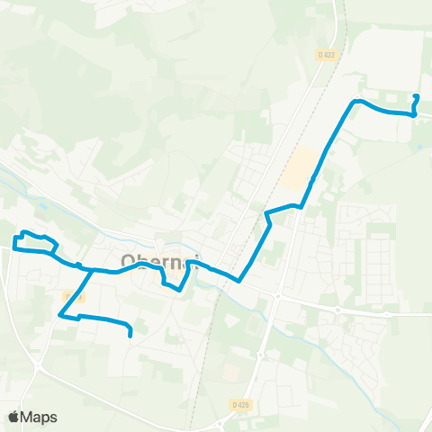 Pass'O PAN Ouest map