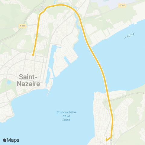 Aléop Loire-Atlantique Saint-Brevin-les-Pins / Saint-Nazaire map