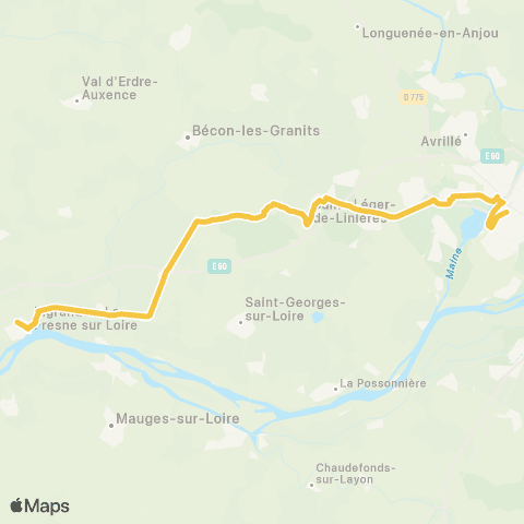 Aléop Maine-et-Loire Angers / St-Augustin-des-Bois / Ingrandes map