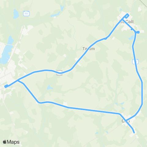 Pee Dee RTA McCall-Clio-Bennettsville map