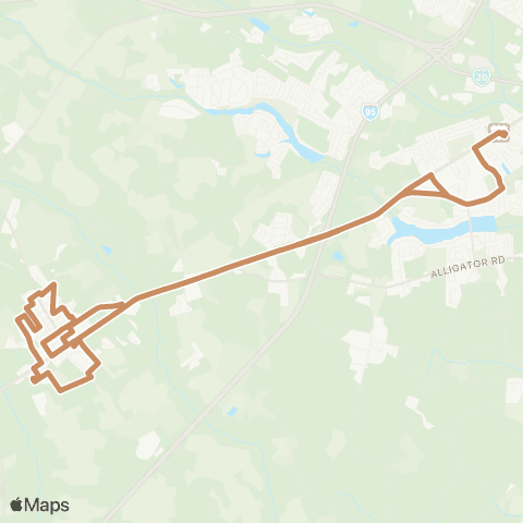 Pee Dee RTA Timmonsville map