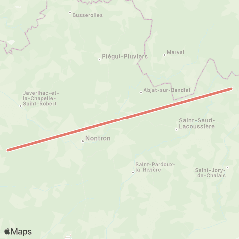 Péribus Handibus map