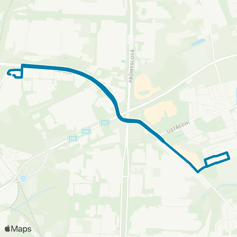 PID Depo Hostivař - Kardausova map