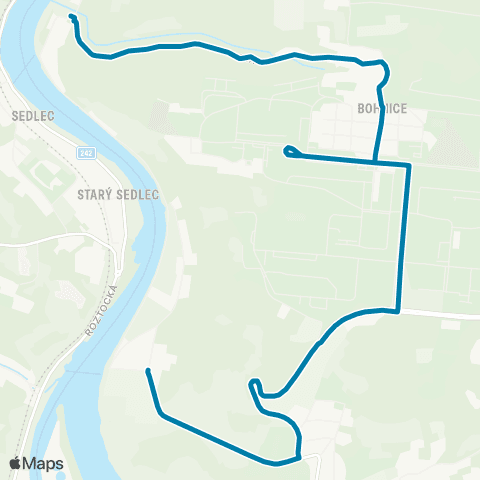 PID Zámky - Podhoří map