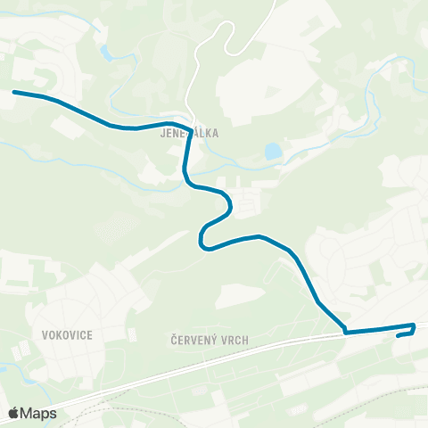 PID Na Pískách - PrůHonský Háj map