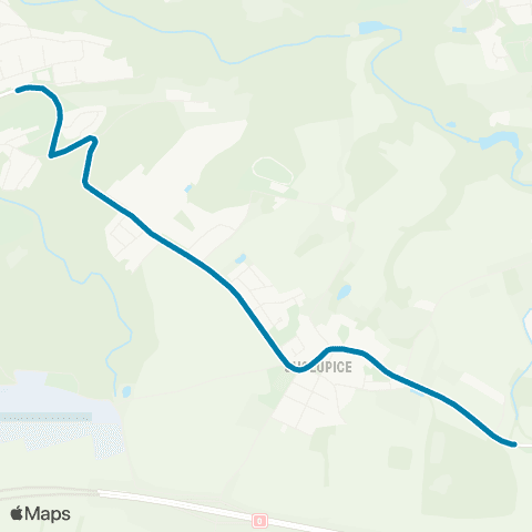 PID Cholupický Hřbitov - Pavelkova map