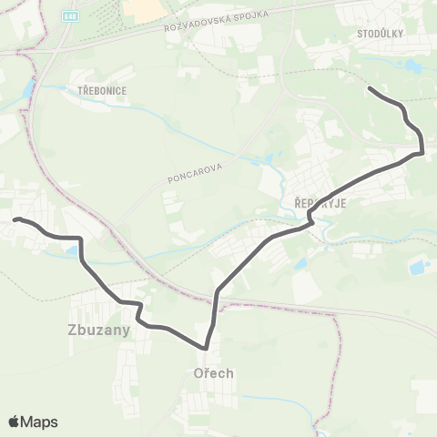 PID Praha,Luka - Jinočany map