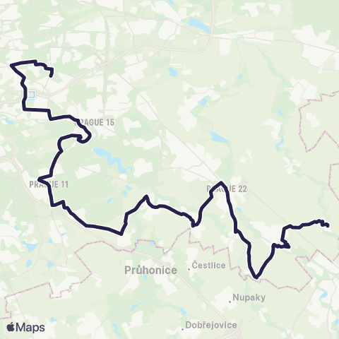PID Skalka - Nedvězí map