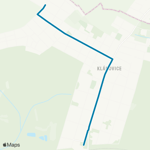 PID Nádraží Klánovice-Sever - Nepasické Náměstí map